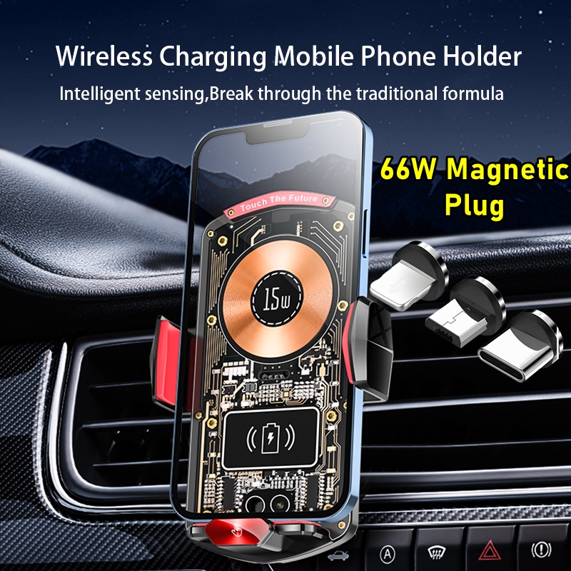 15W Universal Car Wireless Cha - Smartwatch Universal 评论和价格