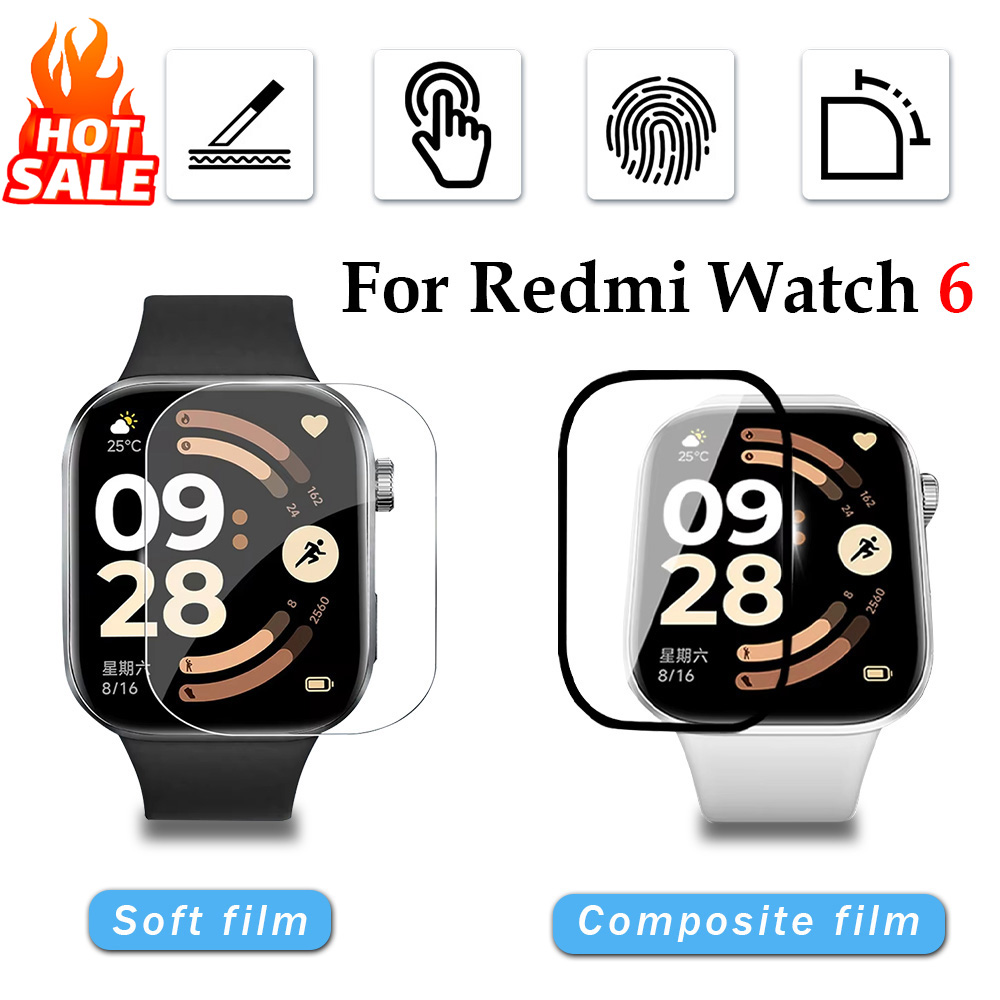 1-5Pcs Soft Film for Xiaomi Re - Smartwatch Universal 评论和价格