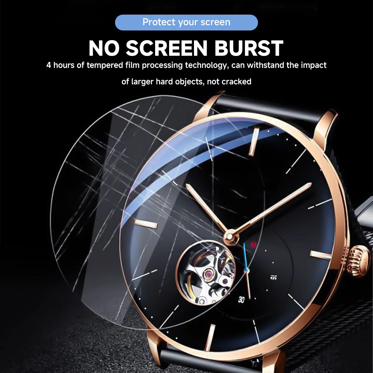 26-46mm Universal Tempered Gla - Smartwatch Universal 评论和价格