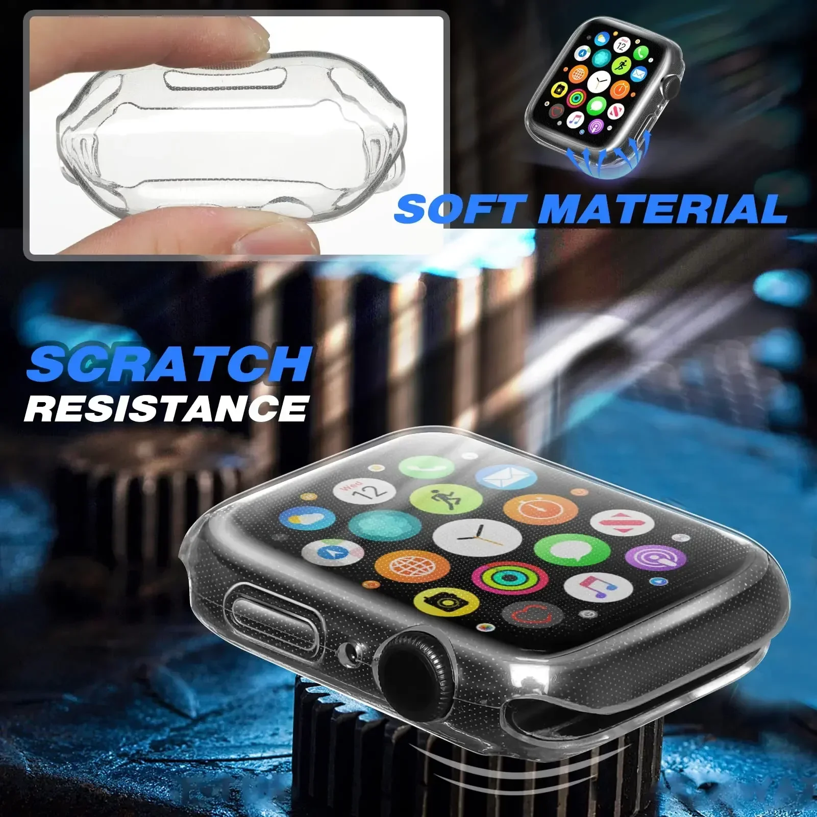 Cover For Apple Watch Case 44m - Smartwatch Icon 评论和价格