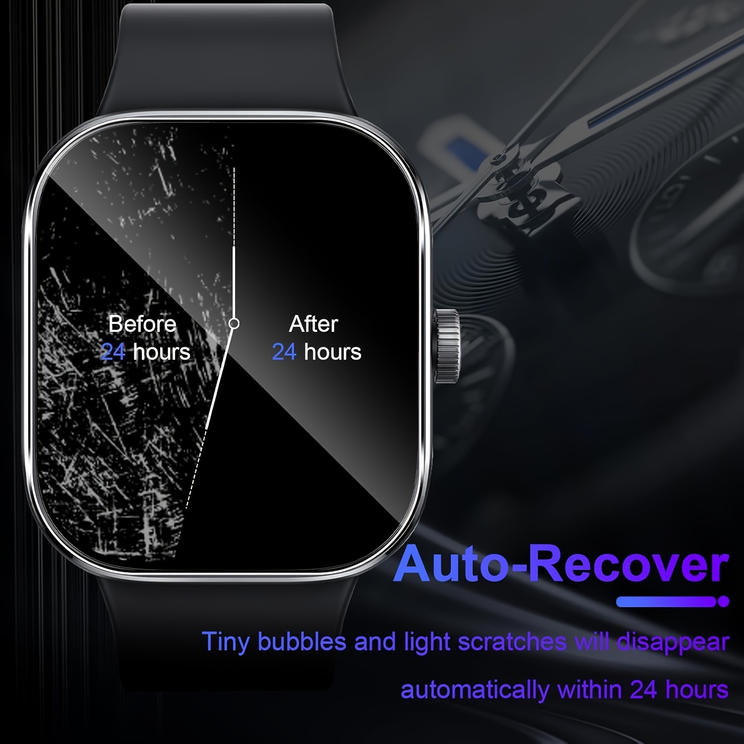 3-5Pcs Premium Tempered Glass  - Smartwatch Universal 评论和价格