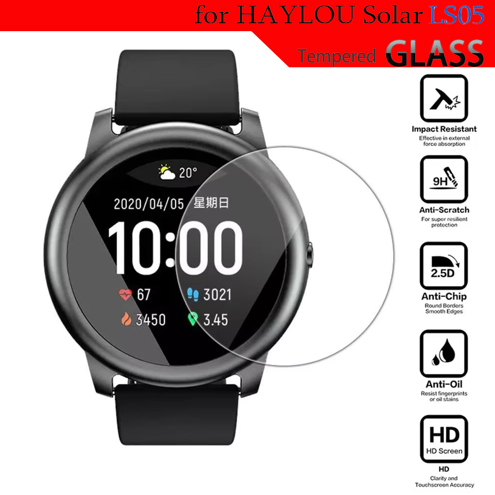 Tempered Glass For HayLou Sola - Smartwatch Icon 评论和价格
